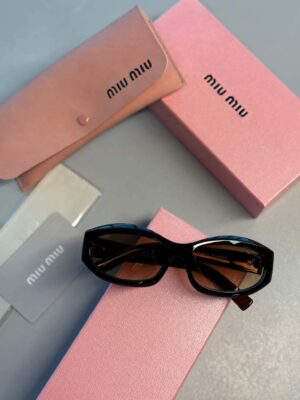 Mıu Mıu Original Premium Full Set Güneş Gözlüğü -Kahve
