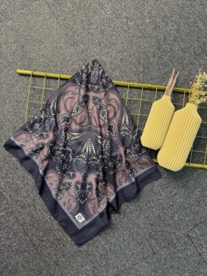 Naturel Pamuk İpek Eşarp-545658-Rüya Pembesi