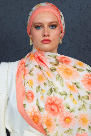 İbiza Şal Serisi- 469-004- V-4 - Şeftali