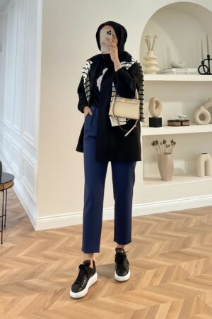 Havuç Kumaş Pantolon PNT100295 - Lacivert