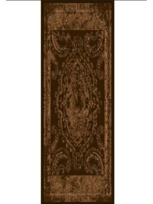 Derin Yansıma Desen Şal  469-017 - V-1 - Acı Kahve