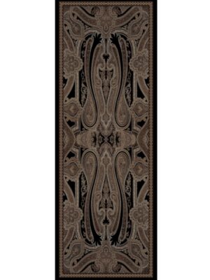 Rüya Tınısı Desen Şal  469-018 - V-6 - Bronz Siyah