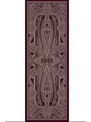 Rüya Tınısı Desen Şal  469-018 - V-9 - Vişne Çürüğü