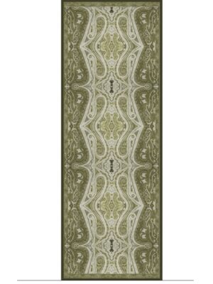 Mirşah Desen Şal  469-021 - V-9 - Yaprak Yeşili