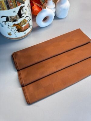 DAMA DESEN JAKAR ŞAL - ÇİKOLATA