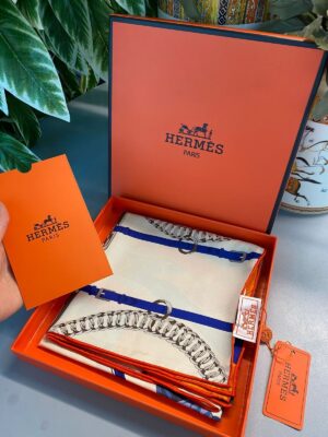 İthal Kutulu +% 100 İpek 12 mm Eşarp - Lacivert