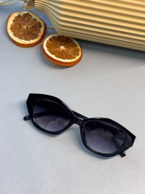 Saint Laurent SL M143 Cat-Eye Güneş Gözlüğü - Gold- Gölgeli Siyah