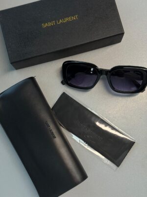 YSL Original Premium Full Set Güneş Gözlüğü -Siyah