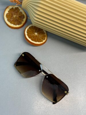 Maybach The Creator Güneş Gözlüğü - Gold-Kahve Degrade