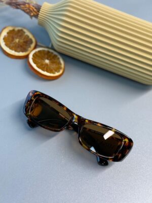 Versace VE2284 Dikdörtgen Güneş Gözlüğü-  Kaplumbağa kabuğu