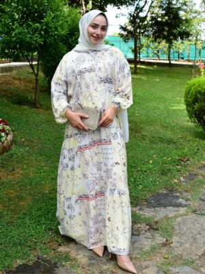 Bohem Rüya Elbise L100168- Fresh Limon