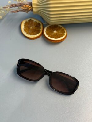 Miu Mİu Kemik Tasarım Güneş Gözlüğü - Kahve