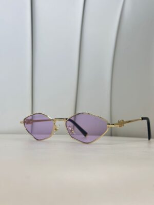 Mıu Mıu İthal Tasarım Güneş Gözlüğü - Lila