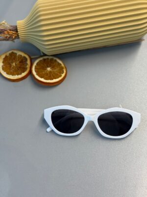 Cat-Eye Güneş Gözlüğü - Beyaz