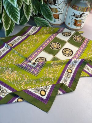 Versace Pamuk Soft Şal 61535 - Fıstık