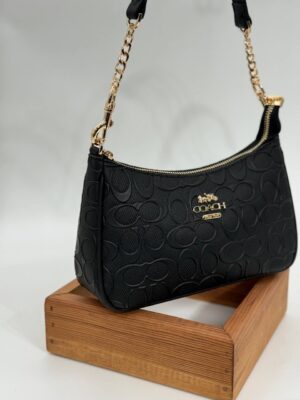 Coach Gofraj baget siyah çanta
