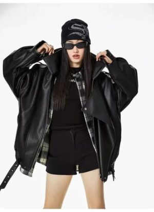 Ysl Deri Ceket CKT1002199 - Siyah