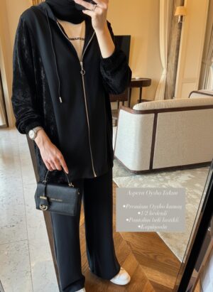 Alo Vintage İkili Takım - Siyah