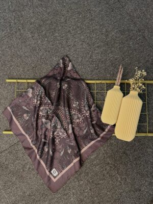 Naturel Pamuk İpek Eşarp-545658-Mürdüm Esintisi