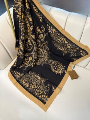 Touch İthal Pamuk İpek Şal  - 415420 -Mocha