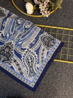 Rüya Sarayı Pamuk Şal-900080-Lacivert