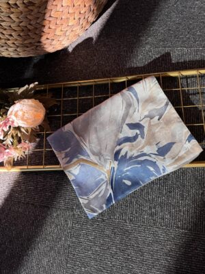 Dalgaların Dansı Naturel Pamuk Şal-443444-Bebek Mavi