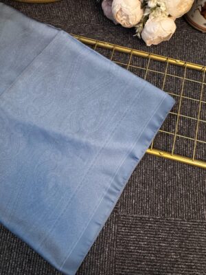 Vual İpek Şal-901465-Gök Mavi