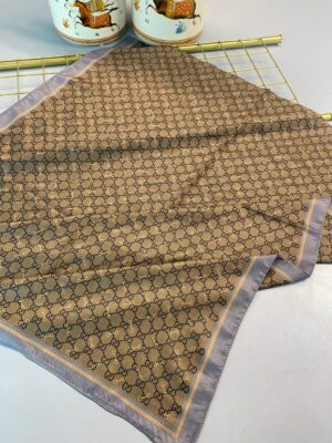 Yaldızlı Desen Pamuk Şal-110000-Gri