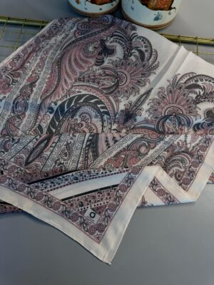 Etro Desen New Pamuk Soft Şal 23012-Şeker Pembe