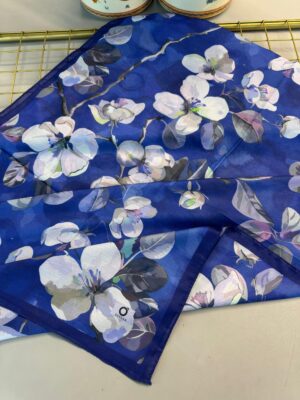 Wild Rose Pamuk ipek Şal-10007-Lila