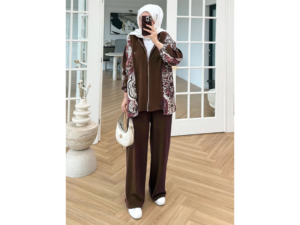 Premium Aspera  Oysho İkili Takım TK100250  - Kahve