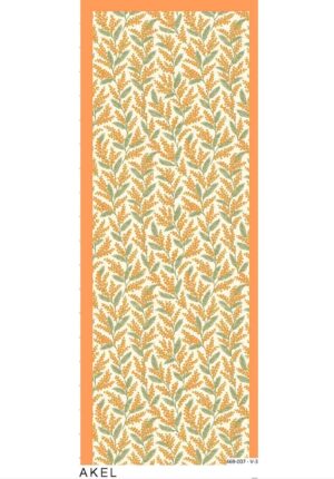 Jakarda Şal Serisi- 469-007- V-3 - Portakal