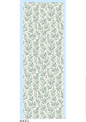 Jakarda Şal Serisi- 469-007- V-5 - Kot Mavi