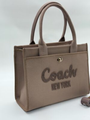 Coach canvas büyük boy taş çanta