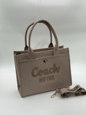 Coach canvas büyük boy taş çanta