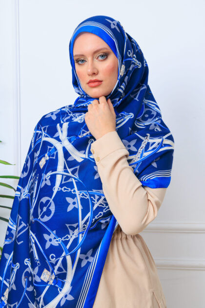 Kemer Desen Pamuk Şal 31230 - Saks