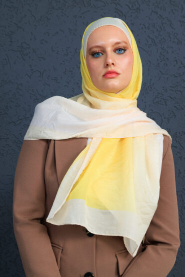 Lotus Şal Serisi- Z-2240 - V-2 - Ayçiçeği