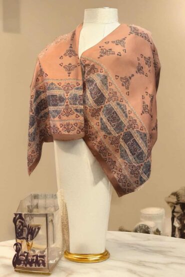 Vizon Zarif Desen Pamuk Şal