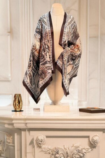 Vzion Etnik Desen Vual Şal