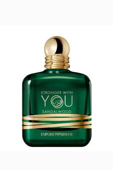 Armani Stronger With You Sandalwood - Eau De Erkek Tester Parfüm 100 ML