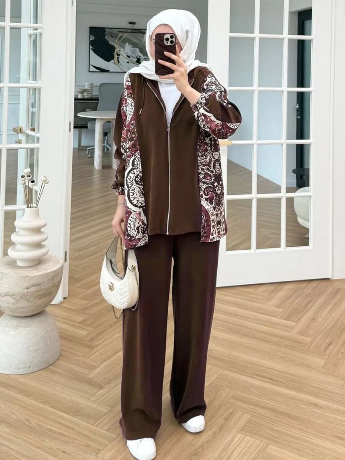 Premium Aspera Oys İkili Takım TK100250 - Kahve