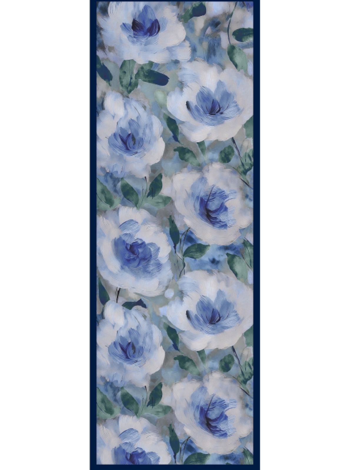 Nazende Desen Şal 469-020 - V-5 - Çini Mavi