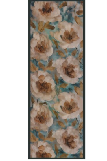 Nazende Desen Şal  469-020 - V-21 - Dumanlı Mavi