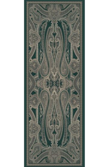 Rüya Tınısı Desen Şal 469-018 - V-4 - Koyu Zümrüt