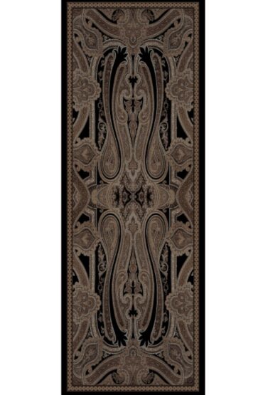 Rüya Tınısı Desen Şal 469-018 - V-6 - Bronz Siyah