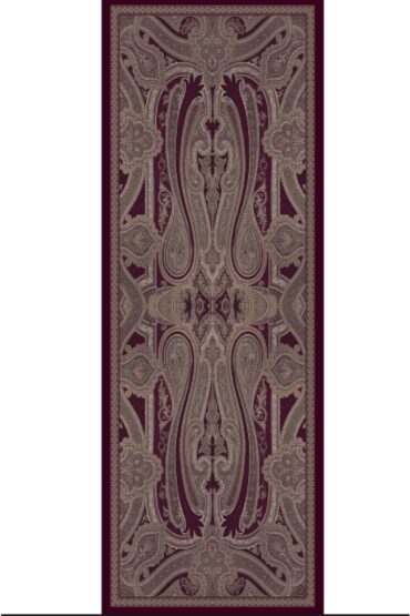 Rüya Tınısı Desen Şal 469-018 - V-9 - Vişne Çürüğü