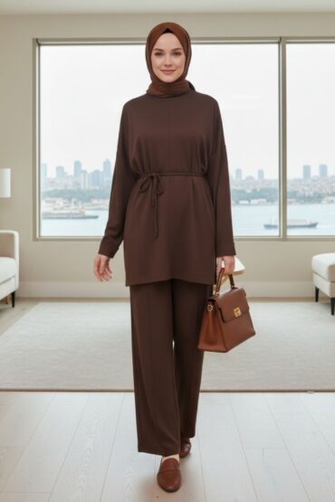 Liva Oys İkili Takım TK100353 - Kahve