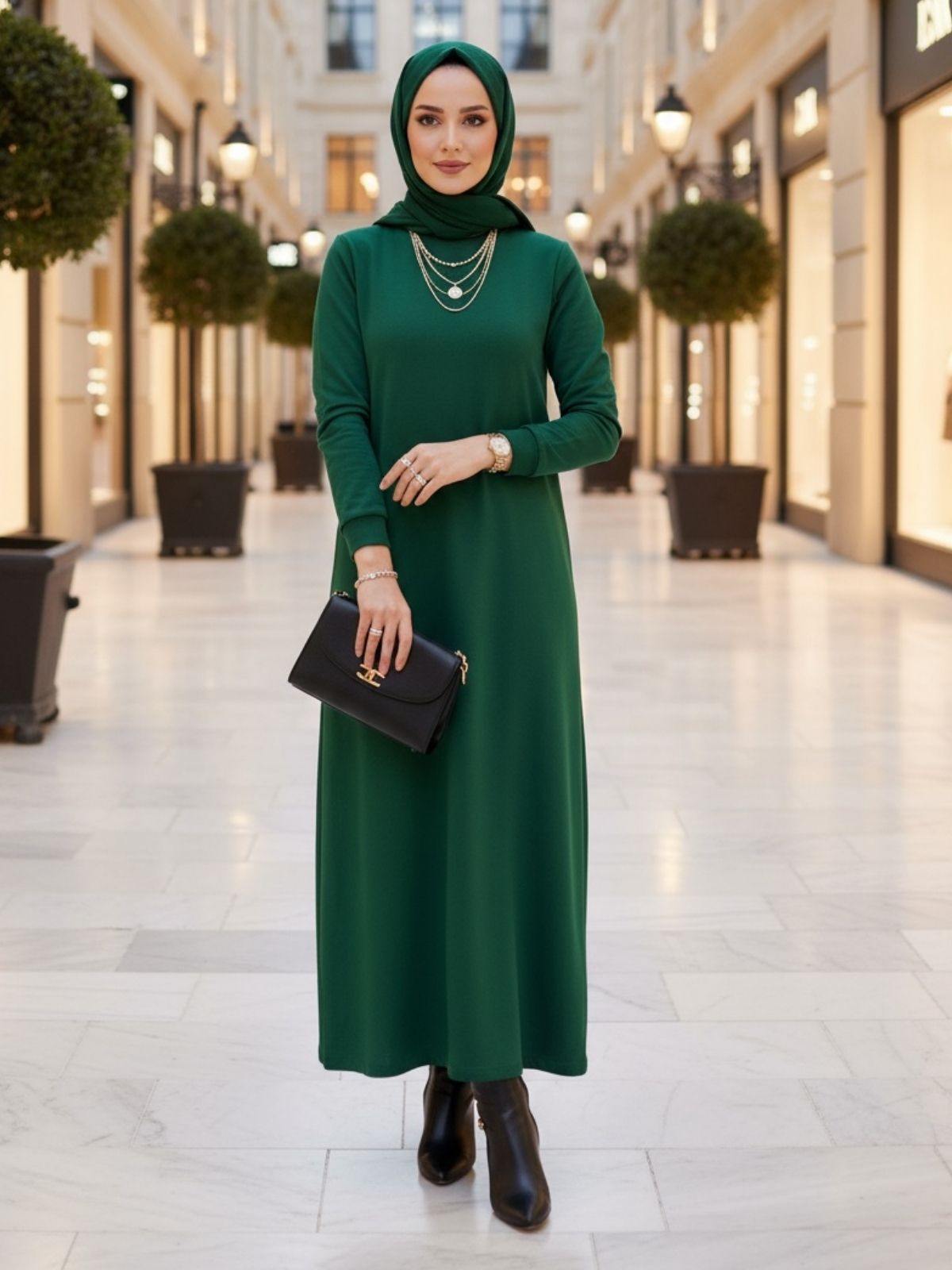 Daniela Trend Elbise ELB100452 Benetton