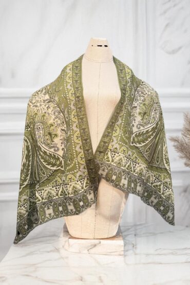 Fıstık Savera Pamuk Şal