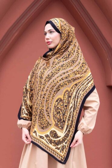 Latte Lâl Yün İpek Şal